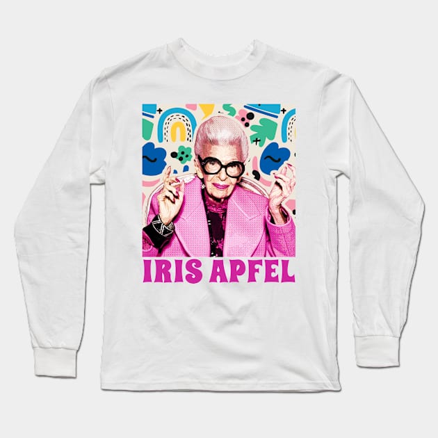 Iris-Apfel Long Sleeve T-Shirt by mnd_Ξkh0s